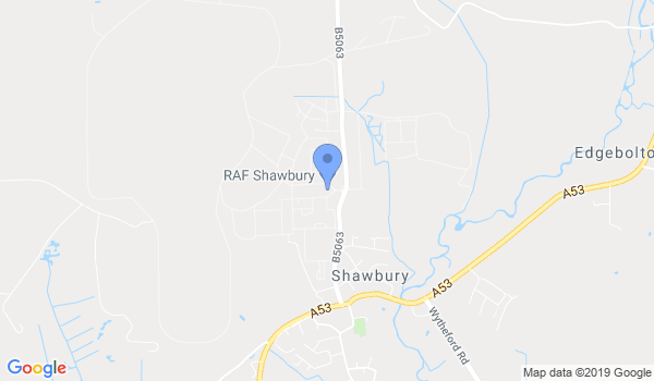 Shawbury Valor Ju Jitsu Club location Map