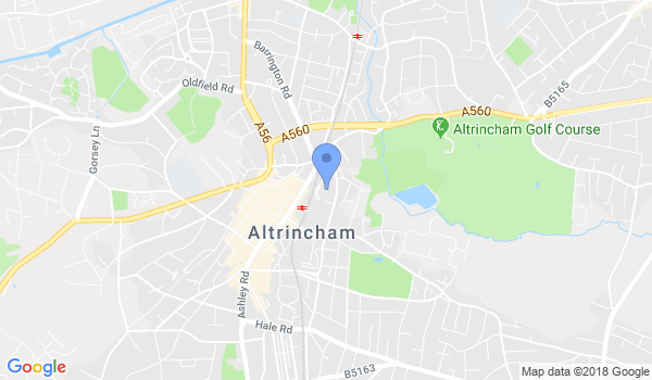 Trafford Aikido location Map