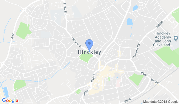 Wing Chun Kung Fu Hinckley location Map