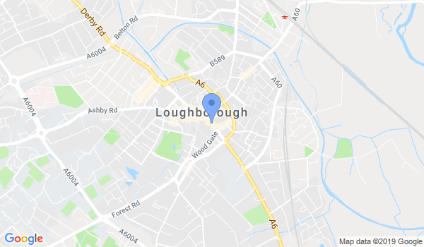 Wing Chun Kung Fu Loughborough location Map
