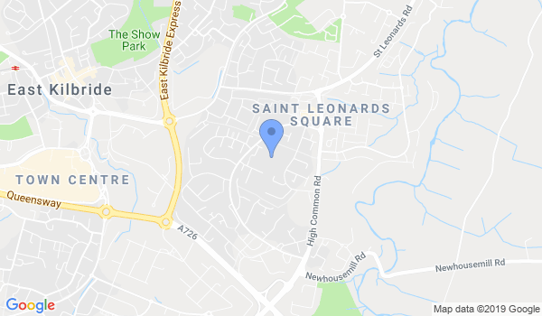 XS Taekwondo East Kilbride location Map