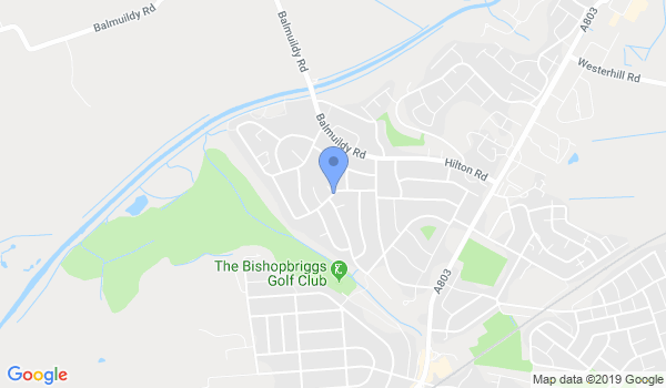 XS Taekwondo Bishopbriggs location Map